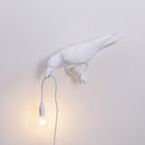 Seletti Bird Wall Lamp Italian Modern Resin White Black Light for Bedroom BedsideLiving Room Decoration Led Light Fixtures