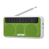 Rolton E500 Wireless FM Radio 6W HiFi Stereo Bluetooth Speaker Music Player Digital Radios Flashlight LED Display Mic Record TF