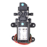 Electric Car Wash Mini Diaphragm Water Pump DC 12V 72W 130PSI 6L/Min Water High Pressure Diaphragm Self Priming Pump