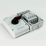 White Electrical Equipment 1000V 32A 4P Waterproof PV DC Rotary Disconnector Switch Photovoltaic Isolator Switching Power Supply