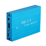 F19E 4K 60Hz USB3.0 HDMI-compatible Video Capture 1080P to USB Card Dongle Converter for OBS Capturing Game Live Streaming