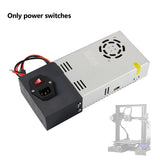 DIY Parts AC110V 220V Switching Durable Portable Aluminum Regulated Transformer Power Supply 3D Printer DC24V 15A For Ender-3