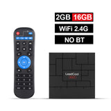 Android 9.0 Leadcool Max Smart Tv Box RK3318 Quad Core 100M LAN USB3.0 Media Player 2GB 16GB 4GB 64GB Leadcool Android Tv Box