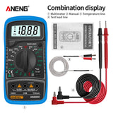 ANENG AN8205C Profession Digital Multimeter AC/D C Ammeter Volt Ohm Tester Meter Multimetro With Thermocouple LCD Backlight