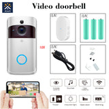 Low-power Visual Doorbell Wifi Wireless Doorbell Night Vision HD Smart Cloud Storage Doorbell Exclusive for Cross-border V5