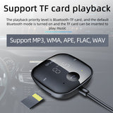 Bluetooth 5.0 car mp3 player FM transmitter receiver TF card lossless playback Car Electronics Accessories Bluetooth Car Kit