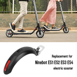 Electric Scooter Front / Rear Fenders Mudguard Replacement E-Scooter Rear Tyre Fenders Replacement for Ninebo t ES1/ES2/ES3/ES4