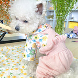 Spring Summer New Dog Jumpsuits Teddy Cat Small Dog Four-legged Rompers Knickers Pet Clothes