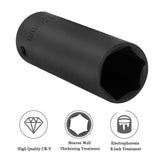 20PCS 1/2-Inch Drive Metric Deep Cr-V Impact Socket Set  (Neutral Brand )