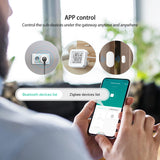 Tuya Zigbee Gateway Smart Home Bluetooth-compatible Gateway Wireless Remote Control Devices Modules Works With Alexa Google Home