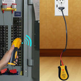 110V Circuit Breaker Fuse Control Locator Electric Finder Tool Receiver Transmitter Lamp Socket &amp; Outlet Adapters Testers