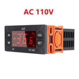 Digital Temperature Controller ETC-902 220V Mini Refrigerator Thermostat Regulator Thermoregulator Thermocouple NTC Dual Sensor