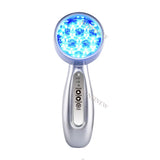 2022 Mini 4 Colors Photon Therapy Skin Rejuvenation Facial  Beauty Face Tightening Blue Acne Treatment Wrinkle Removal Massager