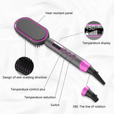 Hair Dryer Brush Blow Dryer Hair Styler Hot Air Brush Volumizer Hair Straightener Curler 3 in 1 Blower Brush Hairdryer Hairbrush