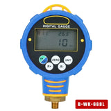 PINTUDY Low / High Pressure Refrigeration Digital Manifold Gauge Tester Pressure Vacuum Meter WK-688H Pressure Gauges Measuring