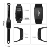 Proker Audio Recording Digital Voice Recorder Fashion Watch Bracelet Band LCD Screen Display Wristband Voice Recorder 8GB