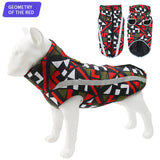 New style pet clothes autumn and winter windproof padded warm dog coat big dog pet ass pet clothing