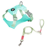 Dog harness Leash nylon Vest harness Chihuahua husky French Bulldog Teddy For Puppy dogs Chest Strap training dog supplies