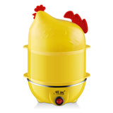 Mini Egg Steamer Multi-function Eggs Boiler Double Layer Stainless Steel Breakfast Maker Appliance Cooking Tools Kitchen ZD01