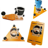 Trimming Machine Balance Board Flip Board Guide Table Electric Wood Milling Slotting Chamfering For Woodworking Work Bench