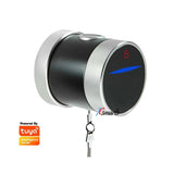 TUYA bedroom fingerprint lock interior door room door wooden door spherical smart door lock home office apartment