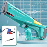 Automatic Electric Water Gun Children Outdoor Beach Games Pool Summer Toys High Pressure Large Capacity Water Guns For Adult
