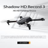2021 New V4 Rc Drone 4k HD Wide Angle Camera 1080P WiFi Fpv Drone Dual Camera Quadcopter Real-time Transmission Helicopter Toys