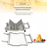 Commercial Cheese Slicer 1cm 2cm Stainless Steel Wire Butter Cutting Board Machine Making Dessert Blade potato cucumber lemon