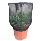 Terrarium Insect Feeding Net Portable  Habitat Flower Pot Garden Cage Raising Cover Ornamental Plant Sunshade For Kids