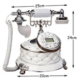 Antique Fashion classical phone american style quality telephone Handsfree/blue Backlit/Caller ID