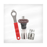 WINOMO Professional Bike Cycle Crank Extractor Puller Bottom Bracket Remover Removal Spanner Repair Tools Kit