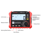 HT5910 4.7-inch LCD Digital Resistance Meter Leakage Switch Tester RCD/Loop Tester 1000 Data Storage Megohmmeter Voltmeter