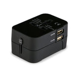 Universal Worldwide Phone Charger All In One International Plug Adapter 2 USB Port Travel AC Power Charger Adapter AU US UK EU