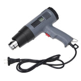 220V 1800W Electric Digital LED Heat Guns Hot Air Heating Tool Shrink Wrapping Thermal Power Tool with 4 Nozzles