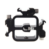 3In1 All-Metal Hot Shoe Bracket Triple Head Mount Adapter Hot Shoe Mount Adapters Camera Accessories