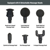 Electric Fascia Gun Aluminum Alloy Muscle Relaxation Muscle Relaxant 4 Adjustable Variable Speed Muscle Massager Fascia Massager