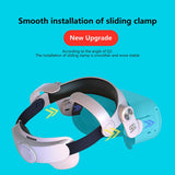 Head Strap Comfortable Adjustable Decompression Headband Accessories Compatible For Oculus Quest2 Vr Headset