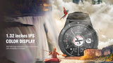 North EDGE GPS Smart Watch Men Compass Sports Watch Heart Rate Pedometer BT Call Altimeter Xtrek Smartwatch