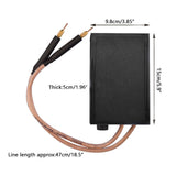 8000W 9600mA Mini Spot Welder Machine DIY Kit 18650 Battery Spot Welding Pen Tool 100-240V 1200A Black 15*9.8*5cm