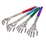 Back Massager Back Scratcher Telescopic Stainless Steel Claw Massager Back Scraper Extendable Telescoping Itch Stick Health Care