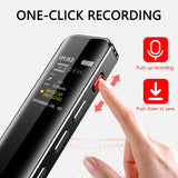 8GB/16GB Mini Portable Digital Voice Activated Recorder For Lectures And Meetings Noise Reduction Clear Audio Sound Recorder MP3