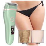 LCD Display Electric Razor Painless Lady Shaver Hair Removal Epilator Bikini Trimmer for Whole Body Waterproof USB Charging