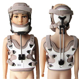 Medical adjustable infants and child muscular torticollis neck cervical vertebra correction brace neck chest support
