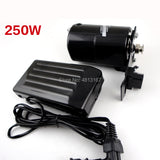 Household sewing machine motor 250W 220v 12500 r/min with foot pedal controller accessories set