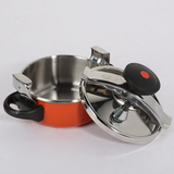Dual-Use Gas Induction Pressure Cooker Soup  Cooker Universal Pot Stainless Steel Mini Pressure Cooker Safe And Easy To Clean