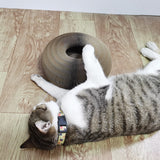 Pet Cat Toy Funny Scratching Board Round Shape Folding Corrugated Cat Litter Large Claws Itching Tool Cat  Magic Toys Supplies