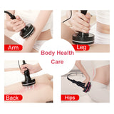 Electronic Meridian Brush Slimming Machine vibration massager Infrared MicroElectric Heated Health Scraping Detox Therapy Device
