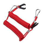 1pc Universial Boat Outboard Engine Cord Kill Stop Switch Safety Lanyard Tether