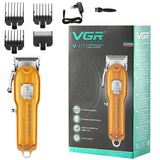 Cordless Professional Metal housing  Hair Clipper Taper Lever Hair Cutting Machine Hair Trimmer For Men Electric Haircut Barber