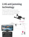 Mini Drone 4K HD  Dual Camera Aerial Photography FPV Wifi Folding Portable Quadcopter Remote Control Real Time Transmission
